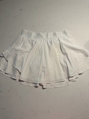 Lululemon White Women's Flared Skirt